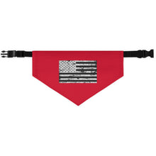 Load image into Gallery viewer, Distressed Flag Pet Bandana Collar
