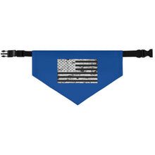 Load image into Gallery viewer, Distressed Flag Pet Bandana Collar
