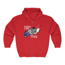 Load image into Gallery viewer, Devil Dog Worx Logo Unisex Heavy Blend™ Full Zip Hooded Sweatshirt
