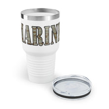 Load image into Gallery viewer, Marine Ringneck Tumbler, 30oz
