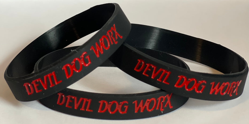 Black Devil Dog Worx Bracelet