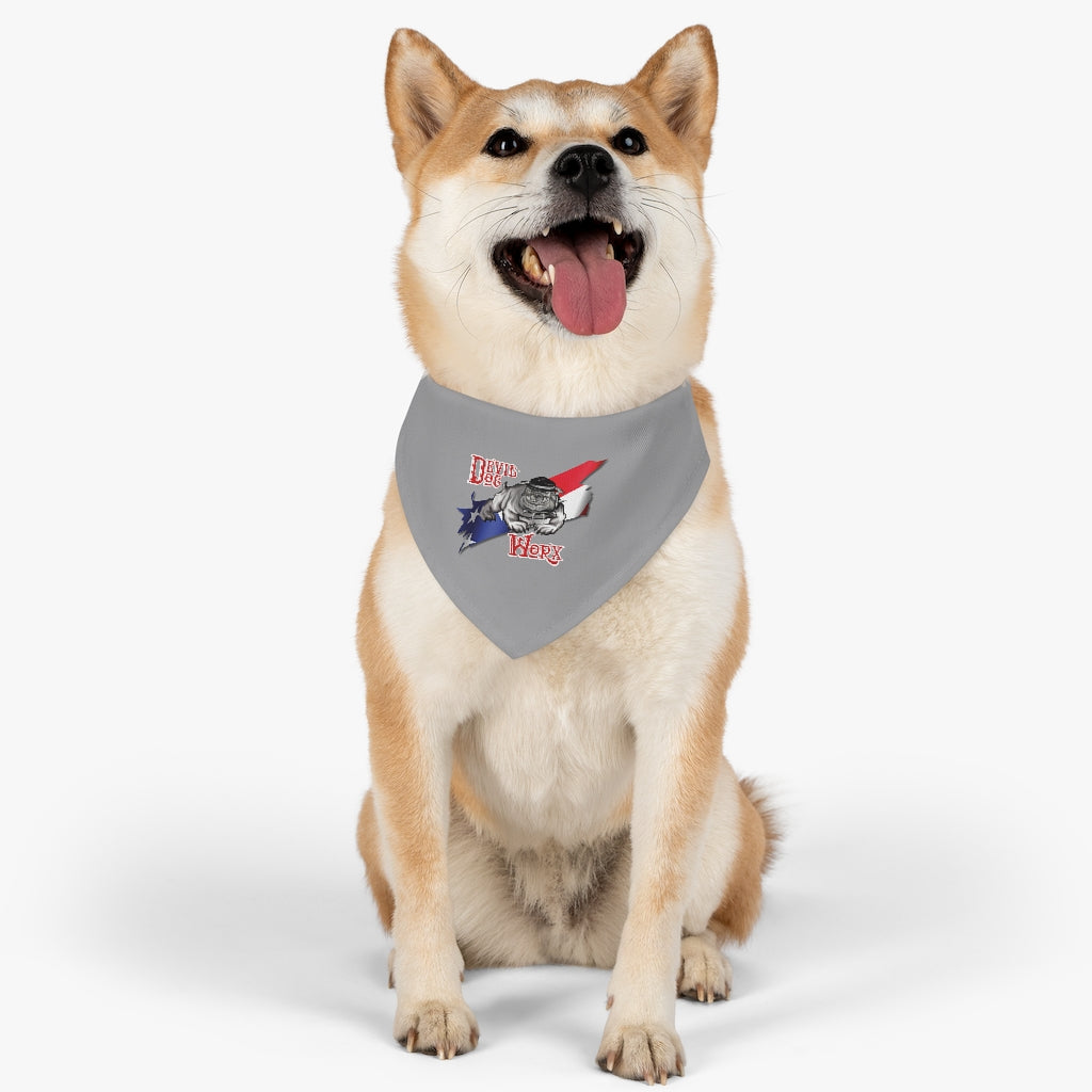 Devil Dog Worx Logo Pet Bandana Collar