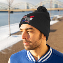 Load image into Gallery viewer, Devil Dog Worx Logo Pom Pom Beanie
