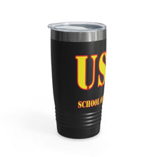 Load image into Gallery viewer, USMC School of Hard Knocks Ringneck Tumbler, 20oz
