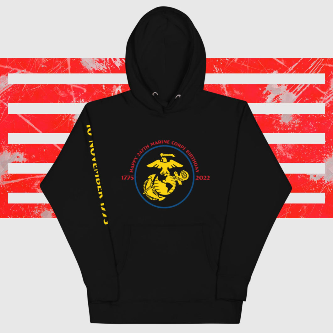 247th Marine Corps Birthday Ball Unisex Hoodie