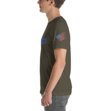 Load image into Gallery viewer, Air Force Soprano&#39;s font Short-sleeve unisex t-shirt
