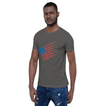 Load image into Gallery viewer, American Flag Short-sleeve unisex t-shirt
