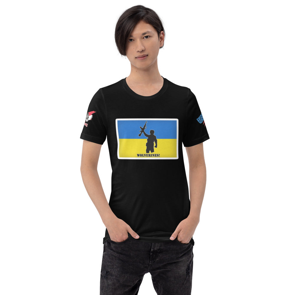 Ukraine Wolverines Short-sleeve unisex t-shirt