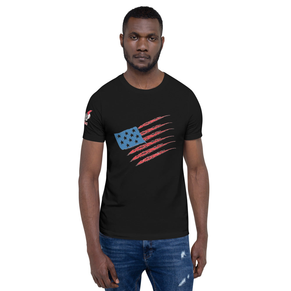 American Flag Short-sleeve unisex t-shirt