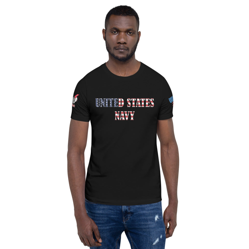 United States Navy Red, White, and Blue Short-sleeve unisex t-shirt