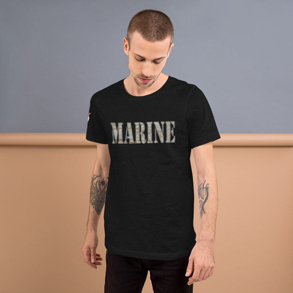 Digital Marine Short-Sleeve Unisex T-Shirt