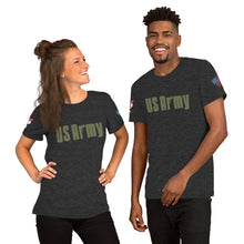 Load image into Gallery viewer, Army Soprano&#39;s font Short-sleeve unisex t-shirt
