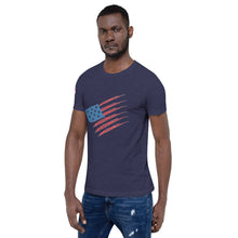 Load image into Gallery viewer, American Flag Short-sleeve unisex t-shirt
