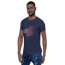 Load image into Gallery viewer, American Flag Short-sleeve unisex t-shirt
