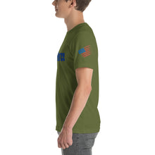 Load image into Gallery viewer, Air Force Soprano&#39;s font Short-sleeve unisex t-shirt
