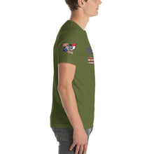 Load image into Gallery viewer, United States Marine Corps red, white, and blue Short-sleeve unisex t-shirt
