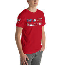 Load image into Gallery viewer, United States Marine Corps red, white, and blue Short-sleeve unisex t-shirt
